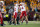 MINNEAPOLIS, MN - AUGUST 31: Nebraska Cornhuskers defensive back Isaac Gifford (2) and linebacker John Bullock (5) celebrate a Minnesota Golden Gophers missed field goal in the second quarter of the college football game between the Nebraska Cornhuskers and Minnesota Golden Gophers on August 31, 2023, at Huntington Bank Stadium in Minneapolis, MN. (Photo by Bailey Hillesheim/Icon Sportswire via Getty Images)